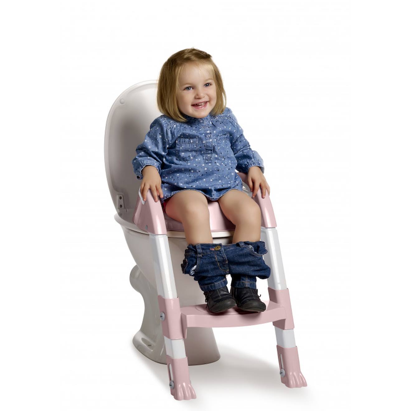 Réducteur De Wc Kiddyloo Rose Poudré