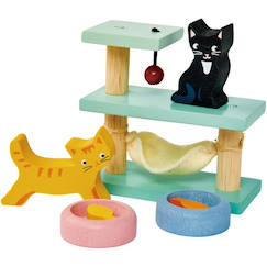 Jouet-Set chats et arbre à chats