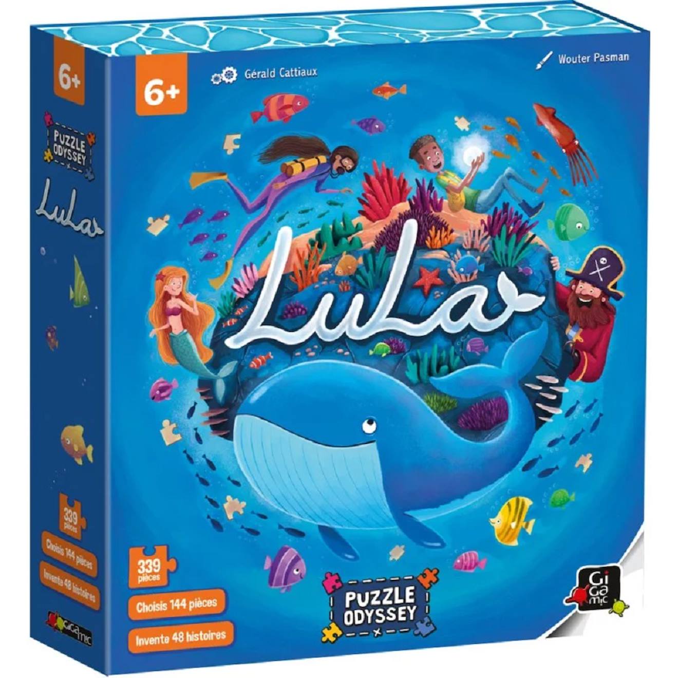 Lula Puzzle Odyssée - Puzzle 48 Scénarios Lula Bleu