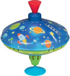 Jouet-Jeux de plein air-Toupie bourdonnante led univers