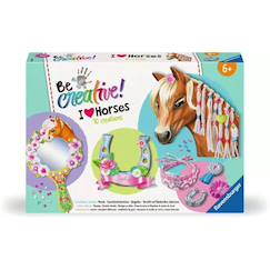 Jouet-Activités artistiques - be creative kit multi-activités horses