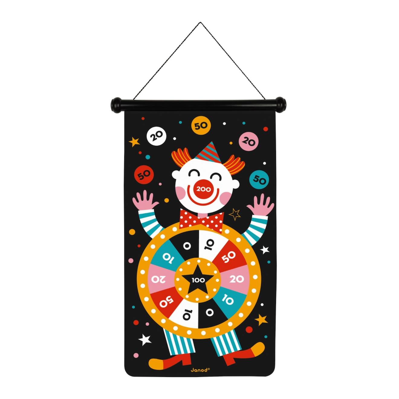 Jeu De Fléchettes Magnétiques - Cirque Noir