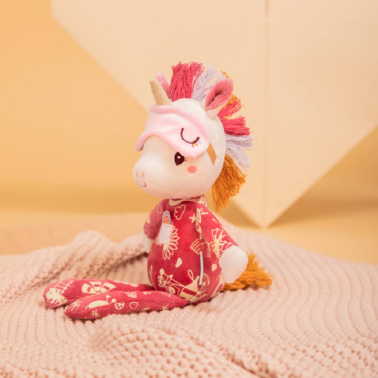 Peluche Lena Amie De La Nuit Rose (Lilliputien) - Image 2