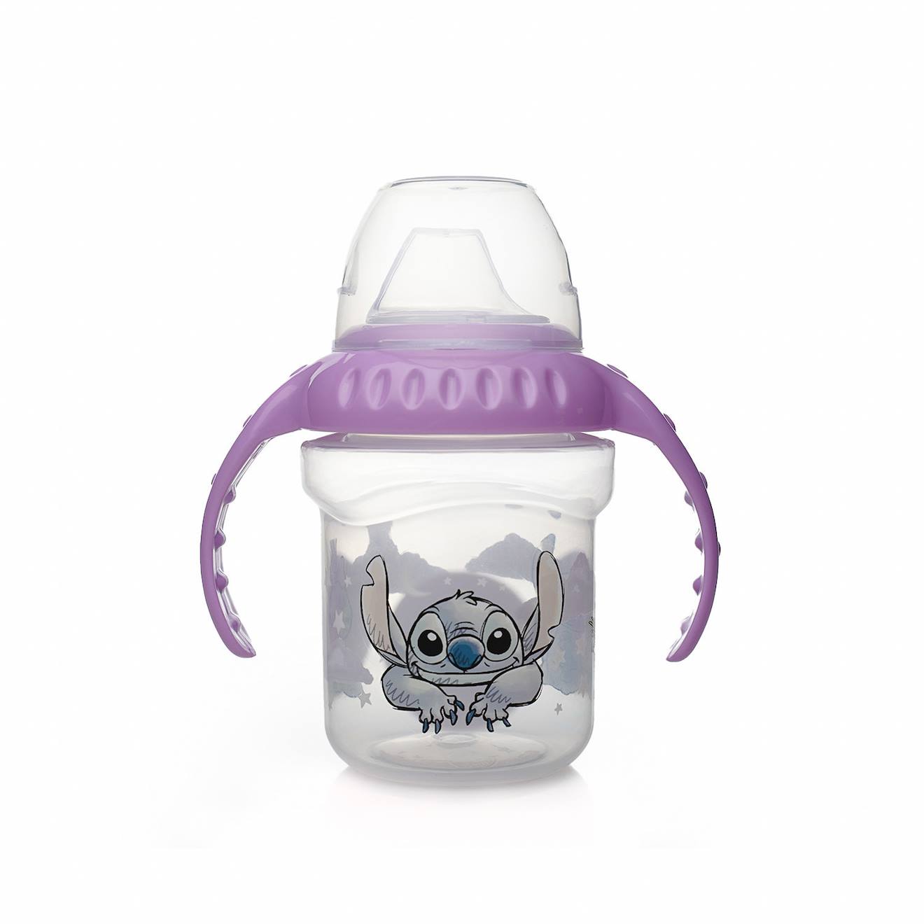 Tasse Poignées 250 Ml Bec Silicone Lilo Et Stitch Vert
