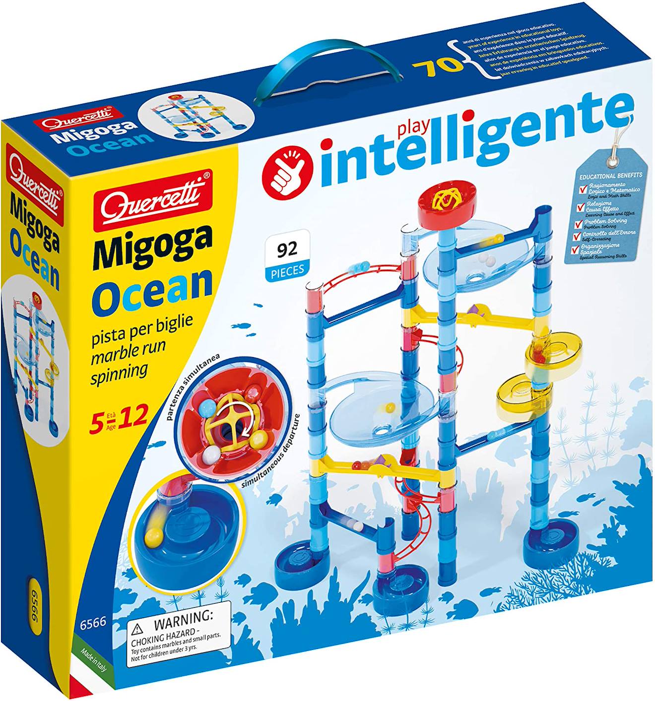Piste De Billes Migoga Ocean Bleu