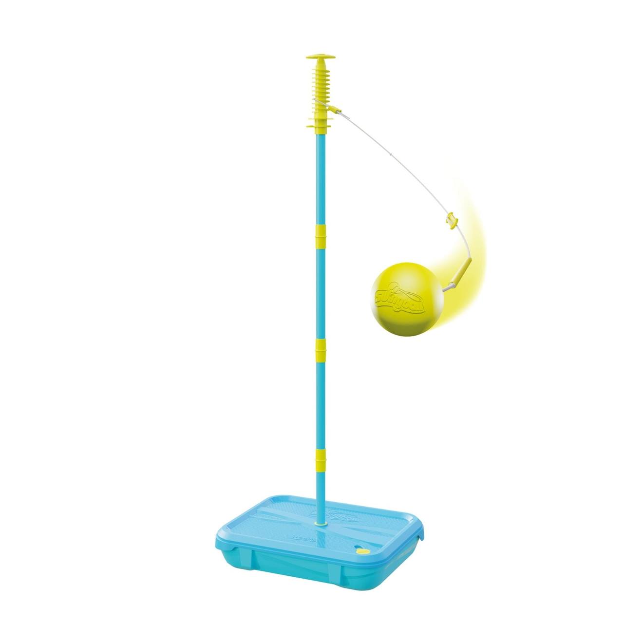 Pack Jeux 1er Âge Swingball 3en1 Toutes Surfaces Métal Bleu - Noir - Orange - Jaune
