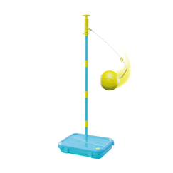 Jouet-Pack jeux 1er âge swingball 3en1 toutes surfaces  métal