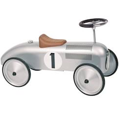 Jouet-Premier âge-Bascules, chariots de marche, trotteurs et porteurs-Bascules, trotteurs et porteurs-Porteur voiture en métal