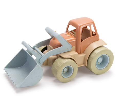 dantoy - Tracteur Pelleteuse En Bioplastique Orange