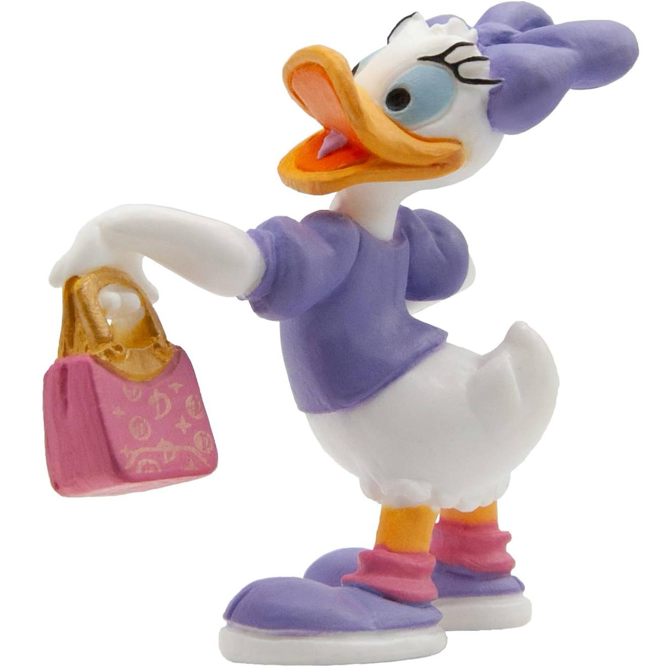 Figurine Daisy Avec Un Sac Violet