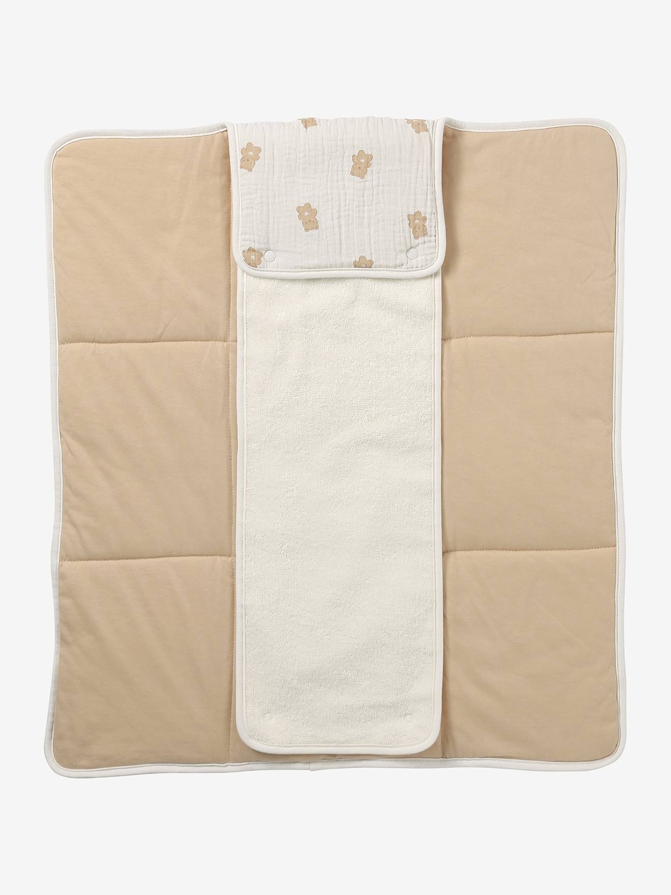 Tapis à langer de voyage teddy (Vertbaudet) - Image 1