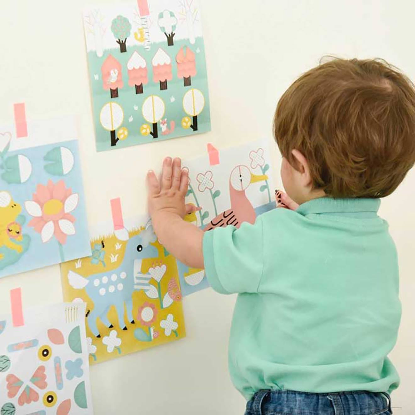 Cartes Et Gommettes Créatives Dans La Forêt Multi-coloured (Poppik) - Image 2