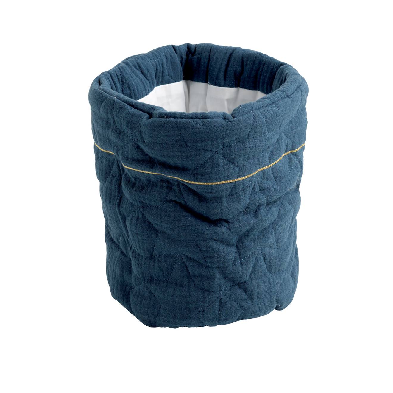 Panière En Coton - Original Bleu