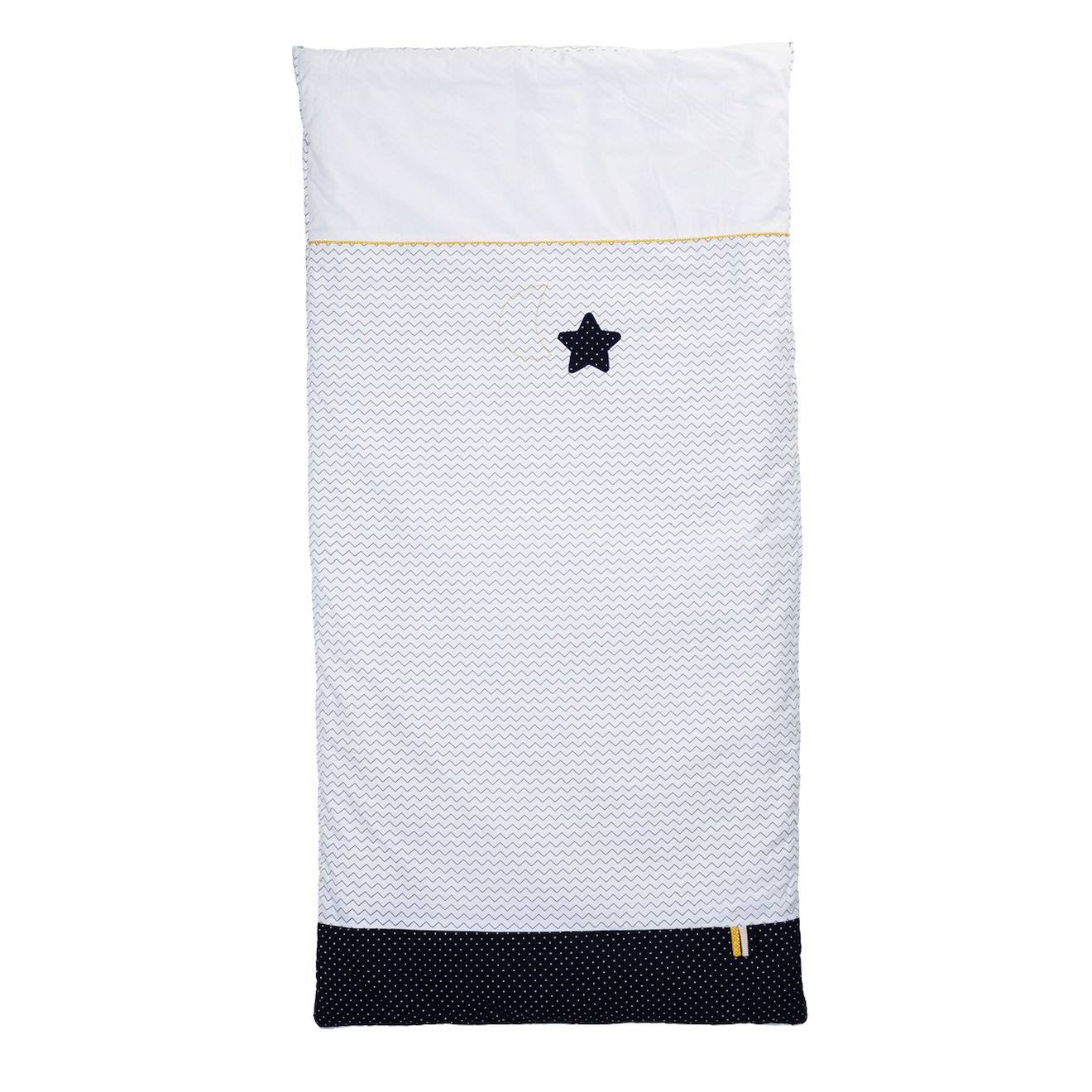 Edredon Pour Lit Bébé En Coton - Hello Blanc