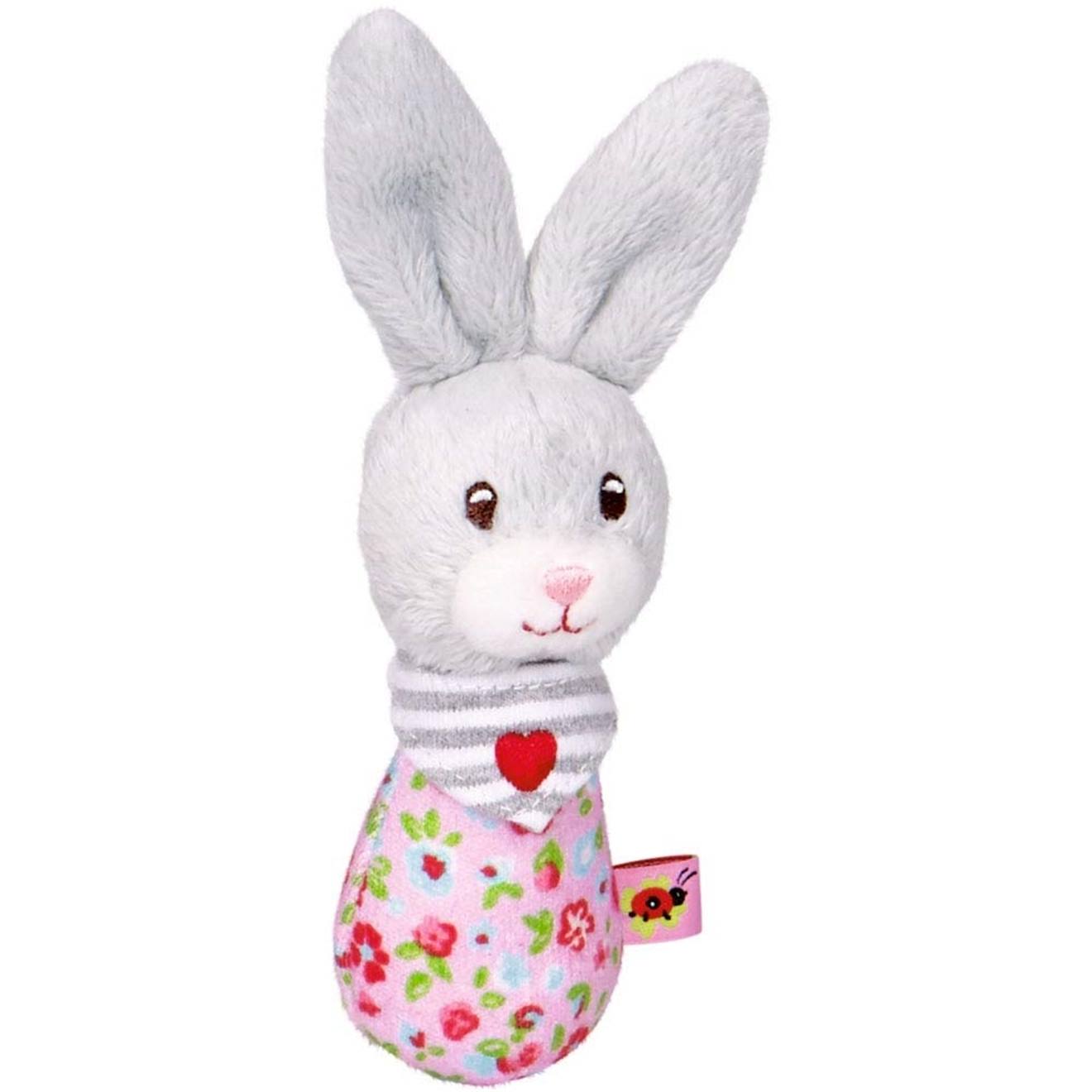Babyglück Mini Hochet Lapin Multicolore
