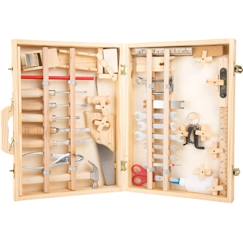 Jouet-Jeux d'imitation-Maison, bricolage et métiers-Boite à outils deluxe