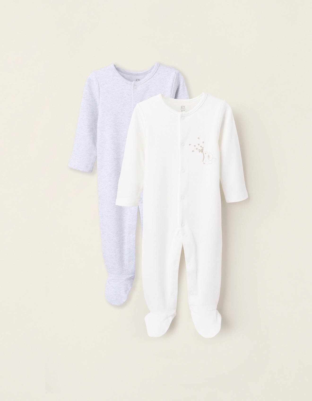 Pack 2 Bodies En Coton Multicolore