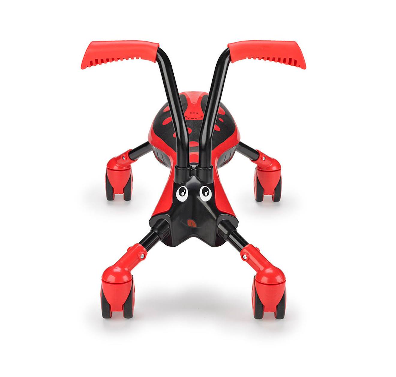 Porteur Enfant Pliable 4 Roues Scramblebug Beetle Métal Noir - Rouge