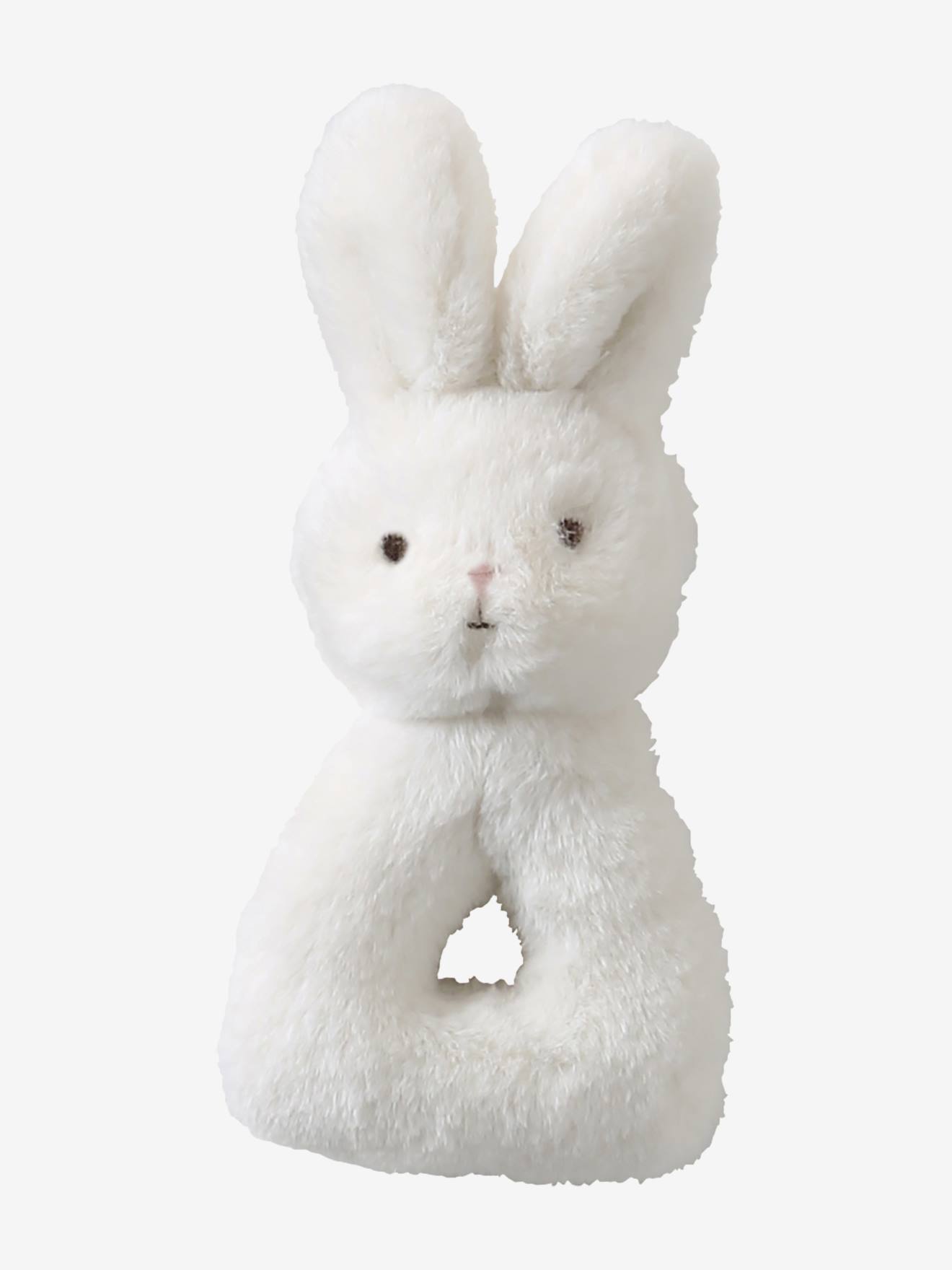 Hochet Lapin blanc (Vertbaudet) - Image 1