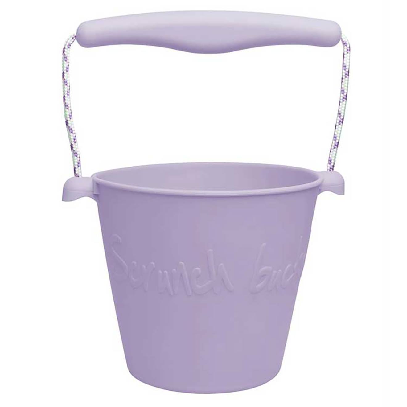 Seau De Plage En Silicone Souple Violet