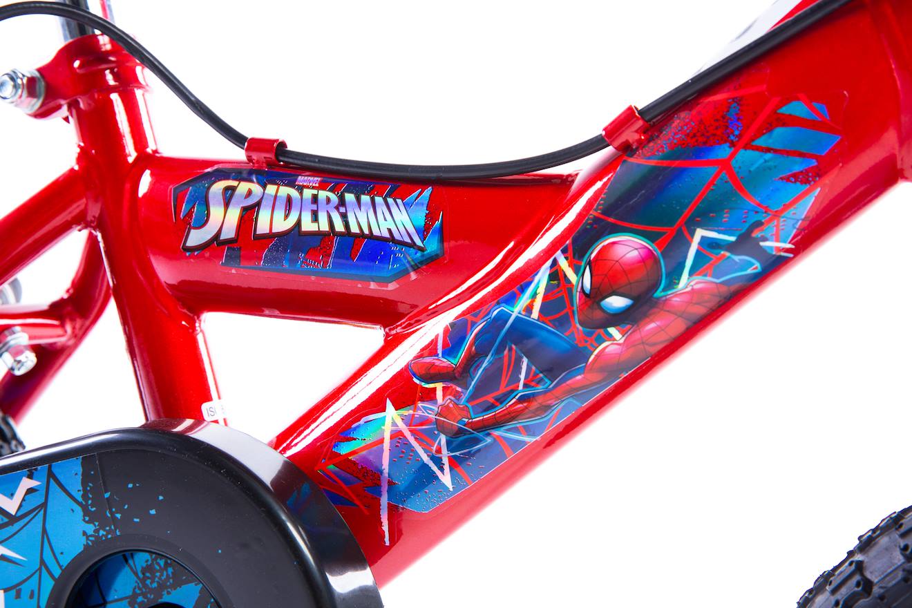 Bicicleta 20 Pulgadas Niño Bicicleta Infantil Spiderman 14 Pulgadas Para  Niños, Color Rojo, Con Estabilizadores Y Accesorios Bicicleta Spiderman 14 
