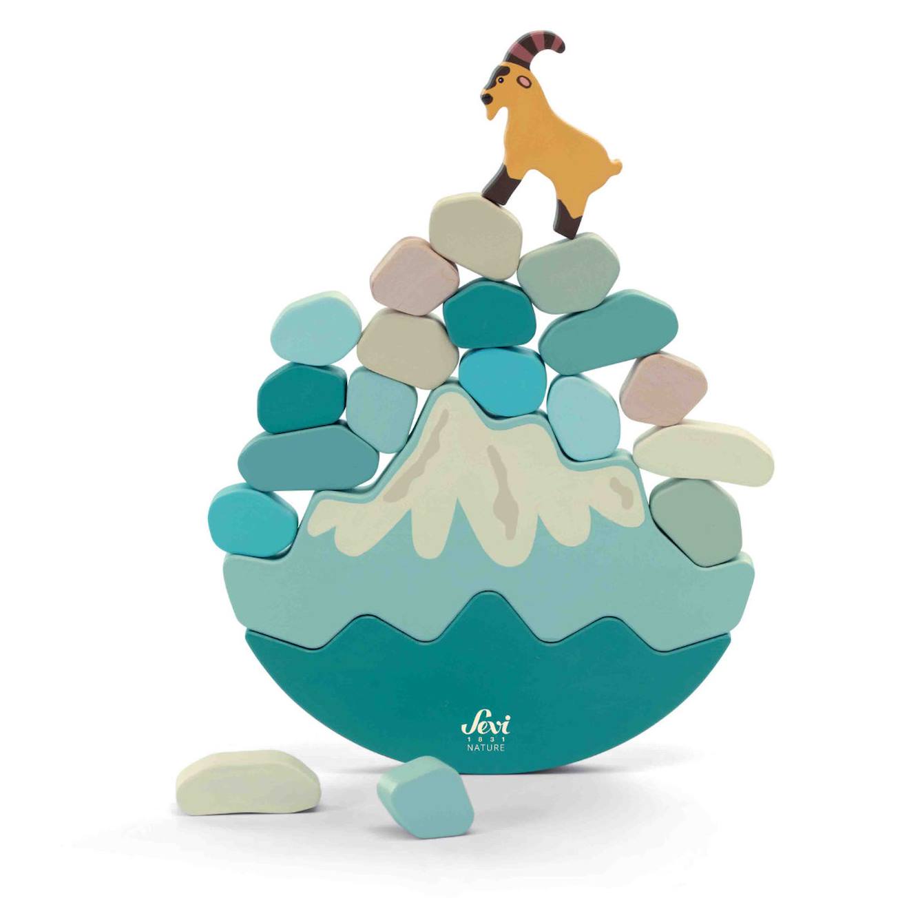 Jeu D'équilibre Les Dolomites Bleu