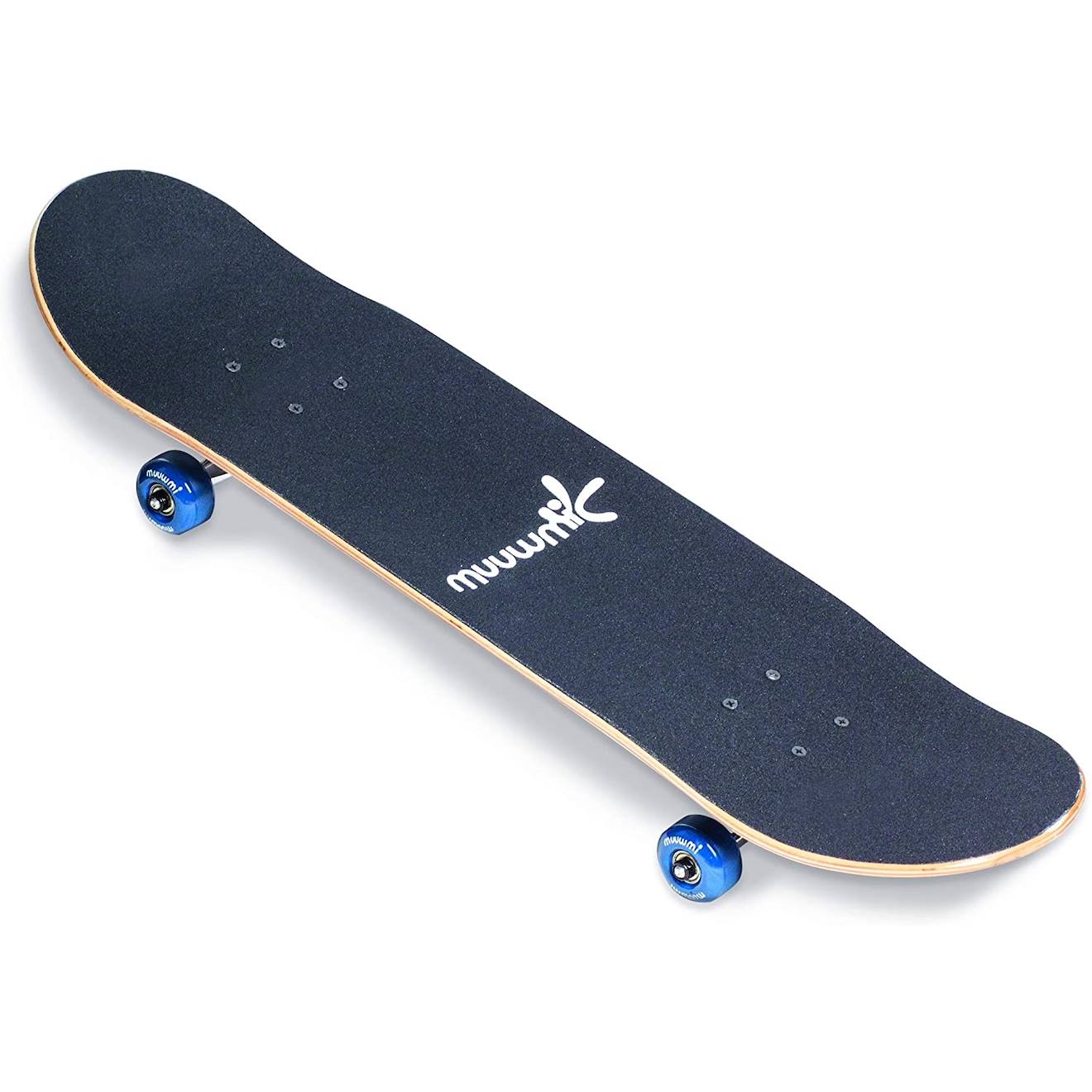 Muuwmi Skateboard Abec 5 Wave Avec Sac À Dos Bleu