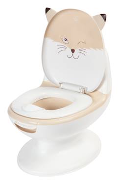 Puériculture-Toilette de bébé-Propreté et change-Pot et réducteur-Mini toilette panda, pot avec bruit de chasse d'eau, panda