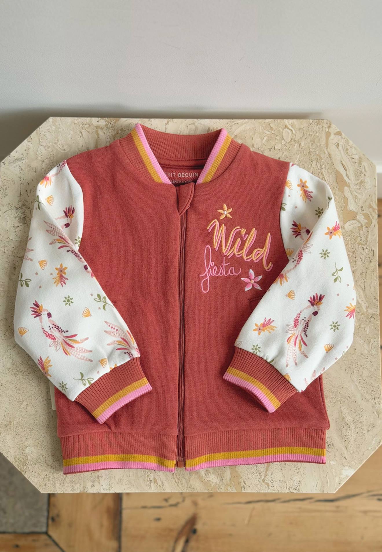 Veste Teddy Enfant Fiesta Terracotta