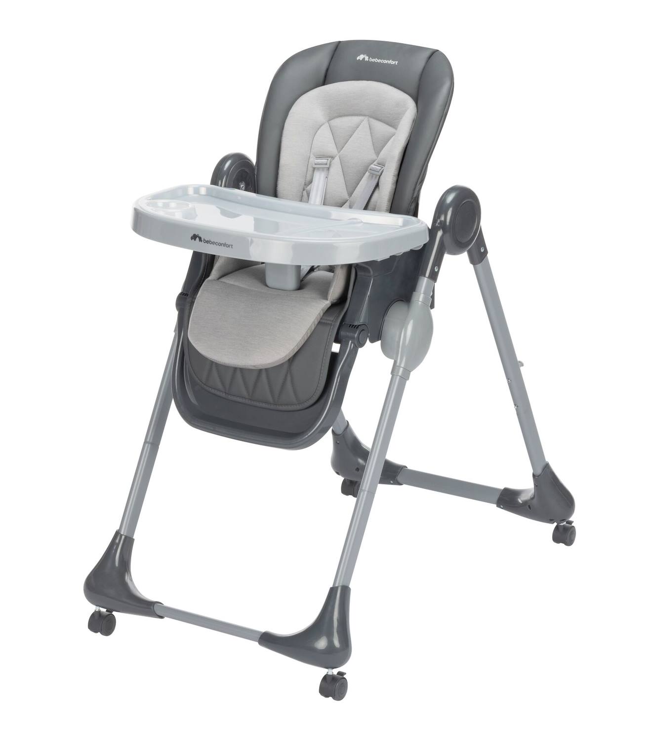 Bébé Confort - Chaise Haute Bébé Évolutive Multi-positions Olea Tinted Graphite
