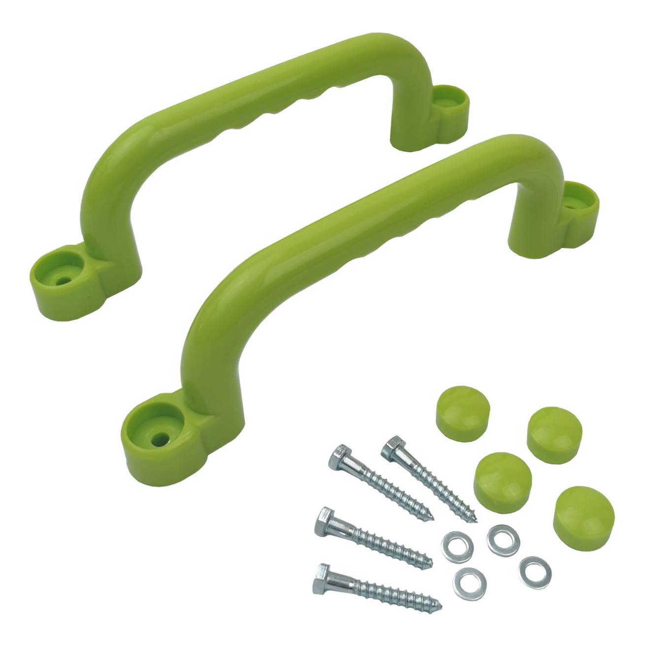 Kangui - Lot De 2 Poignées Pour Structures De Jeux Vert