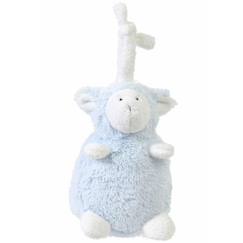 Jouet-Premier âge-Peluches-Peluche musicale mouton bleu