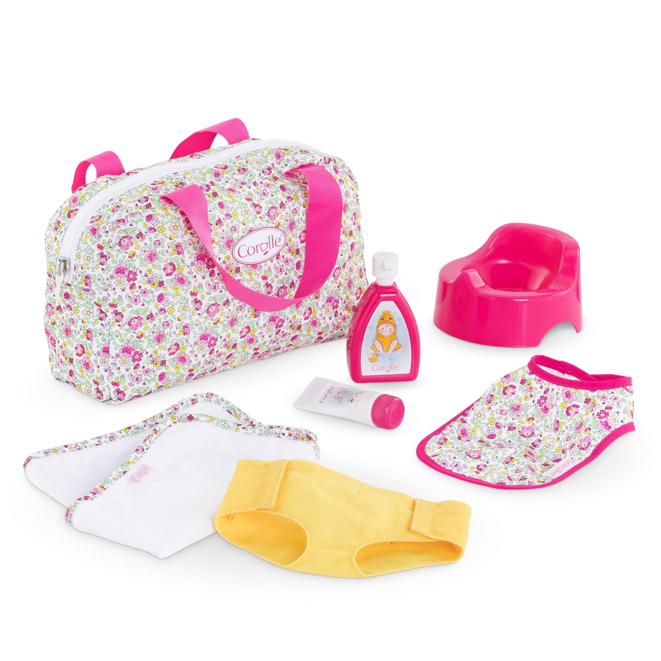 Grand Coffret Repas Pour Poupon 36/42 Cm Multicolore
