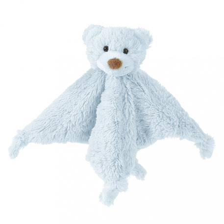 Happy Horse - Doudou Ours Boogy Bleu 24cm Bleu