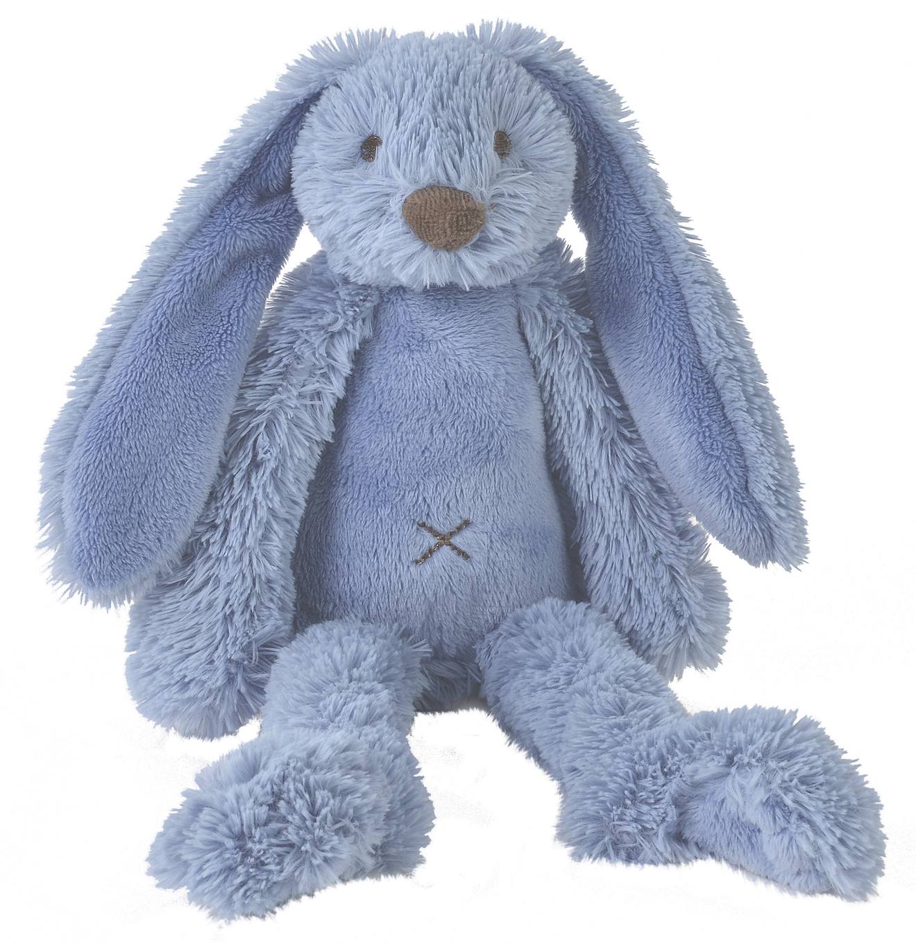 Peluche Lapin Richie Bleu 38 Cm Bleu