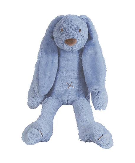 Happy Horse - Peluche Lapin Richie 28 Cm Bleu