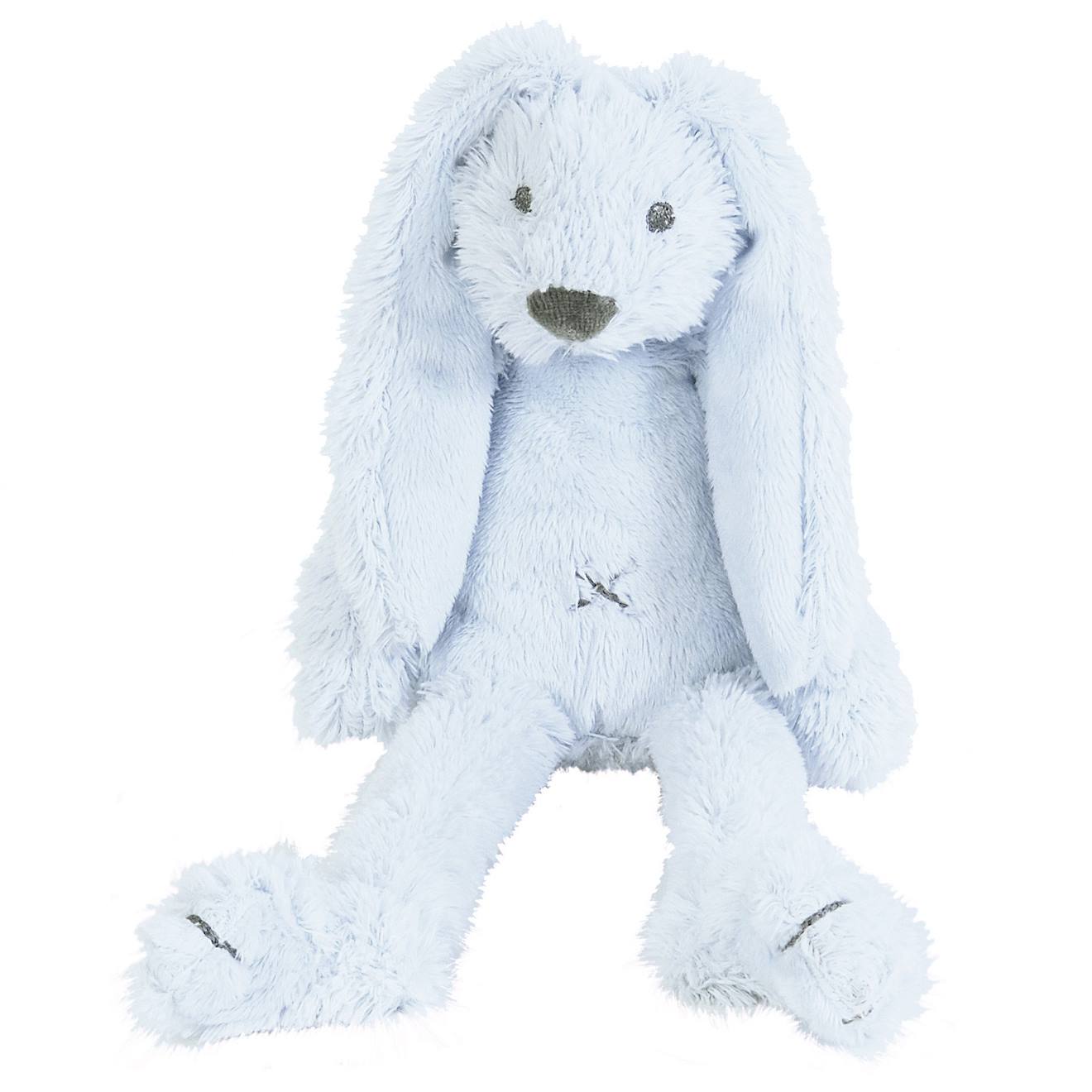 Peluche Lapin Richie Bleu Clair 28 Cm Bleu