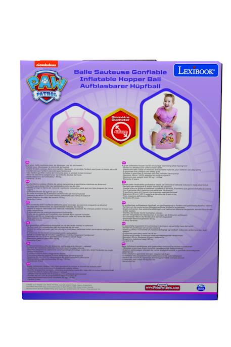 Balle sauteuse gonflable pat’ patrouille Rose 3 - vertbaudet enfant 