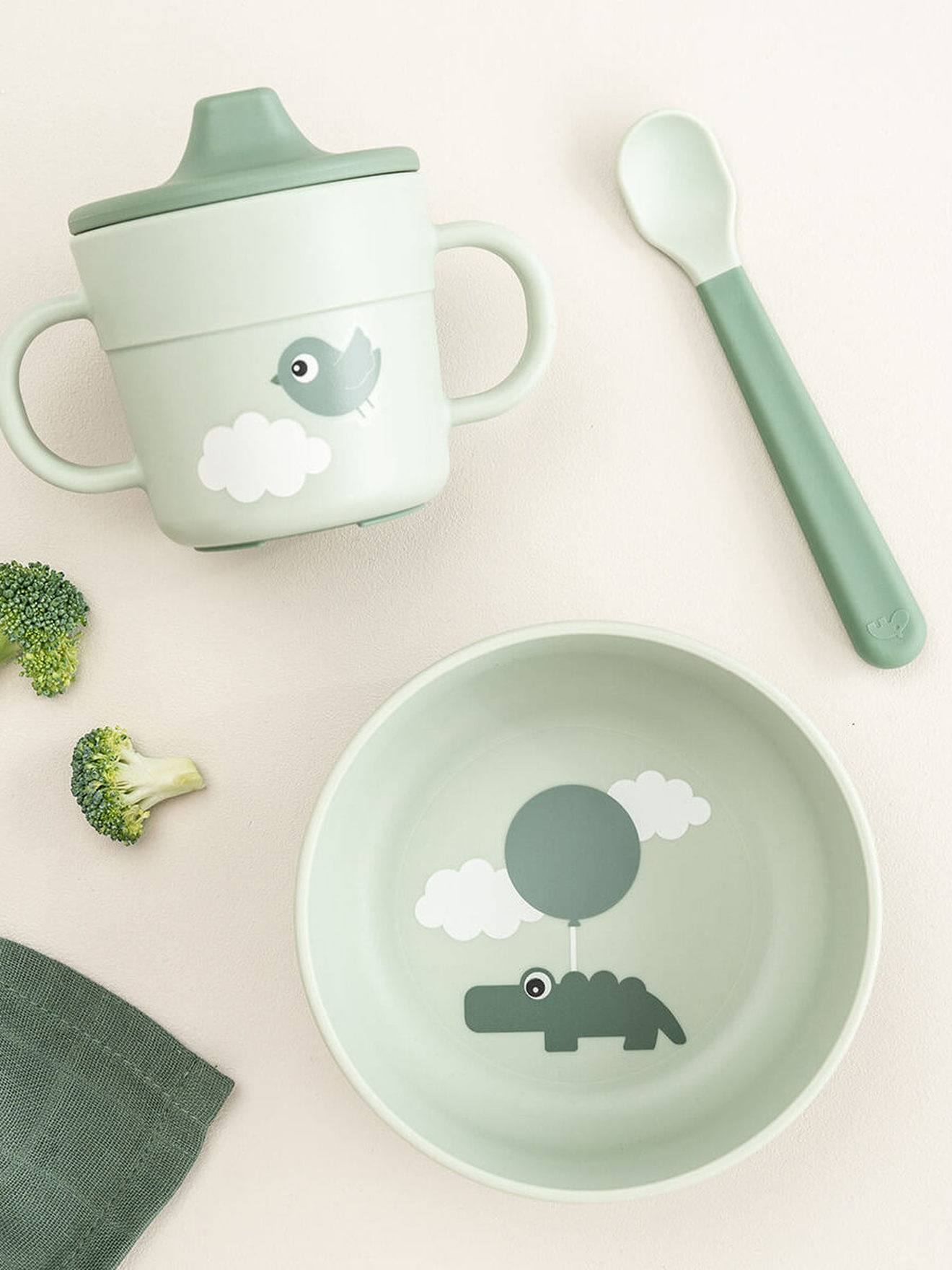 Set premier repas Foodie vert