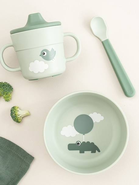 Done by deer - Set premier repas Foodie vert