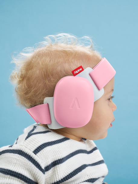 Alpine - Casque antibruit Muffy baby rose nude