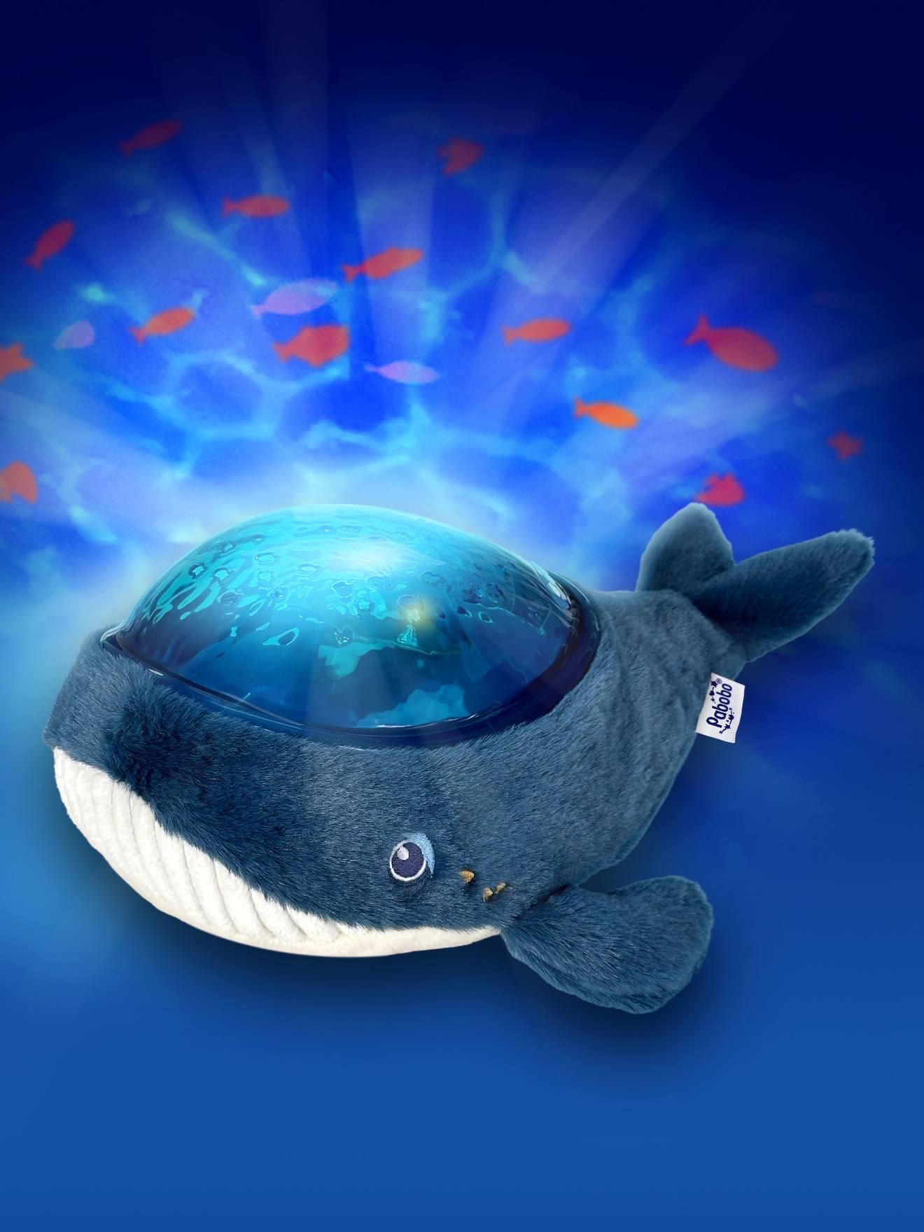 Veilleuse projecteur effets aquatiques Aqua Dream baleine