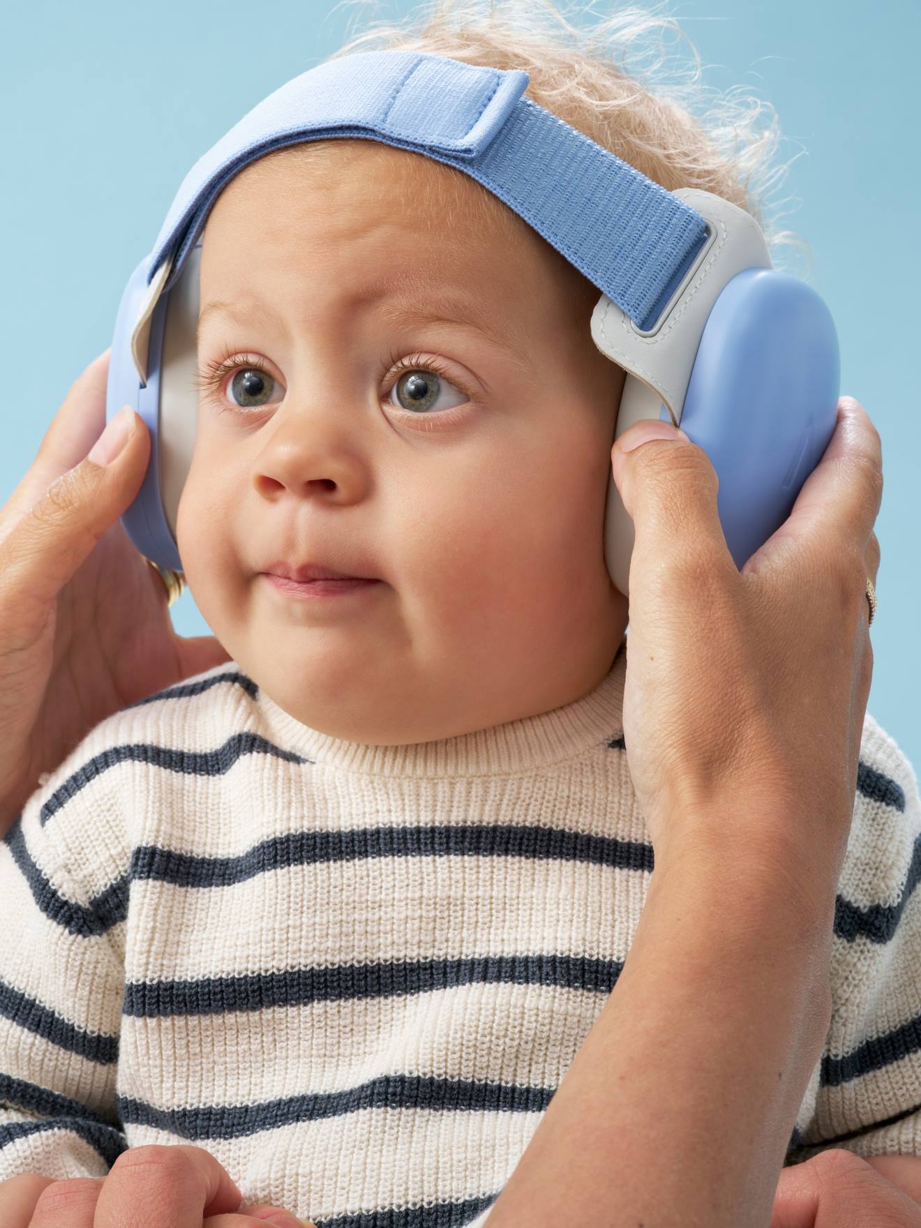 Casque antibruit Muffy baby bleu (Alpine) - Image 2