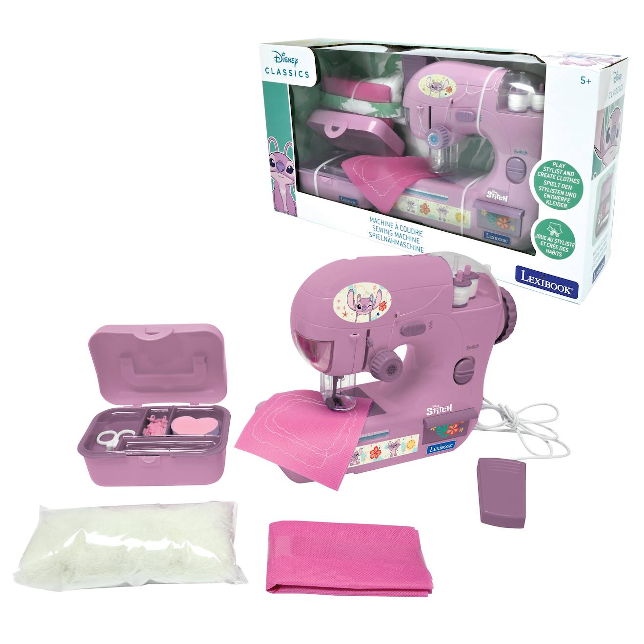 Machine À Coudre Angel - Lilo & Stitch Rose