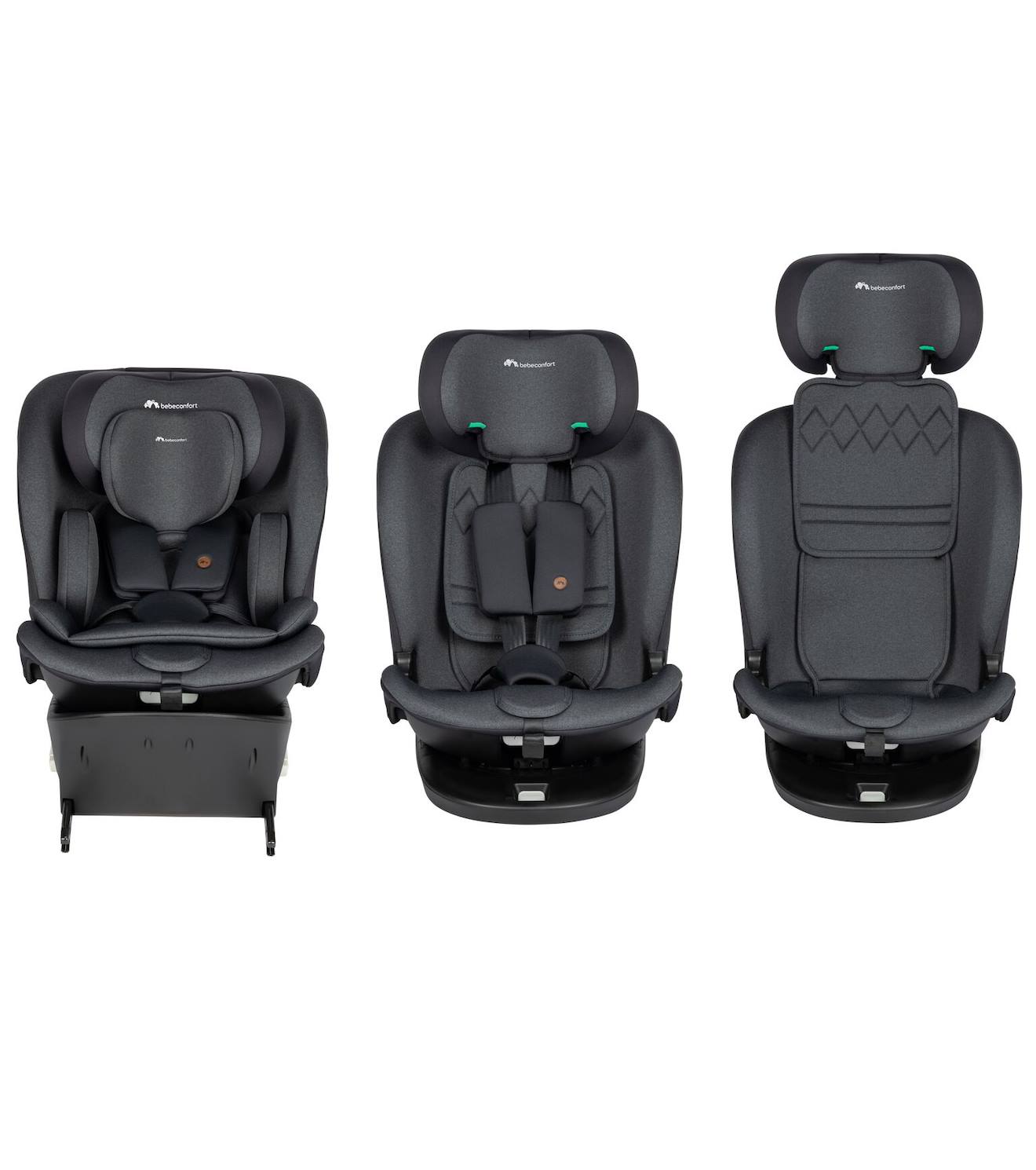 Siège Auto Évolutif Pivotant Evolufix 360 I-size Tinted Black (Bébé Confort) - Image 1