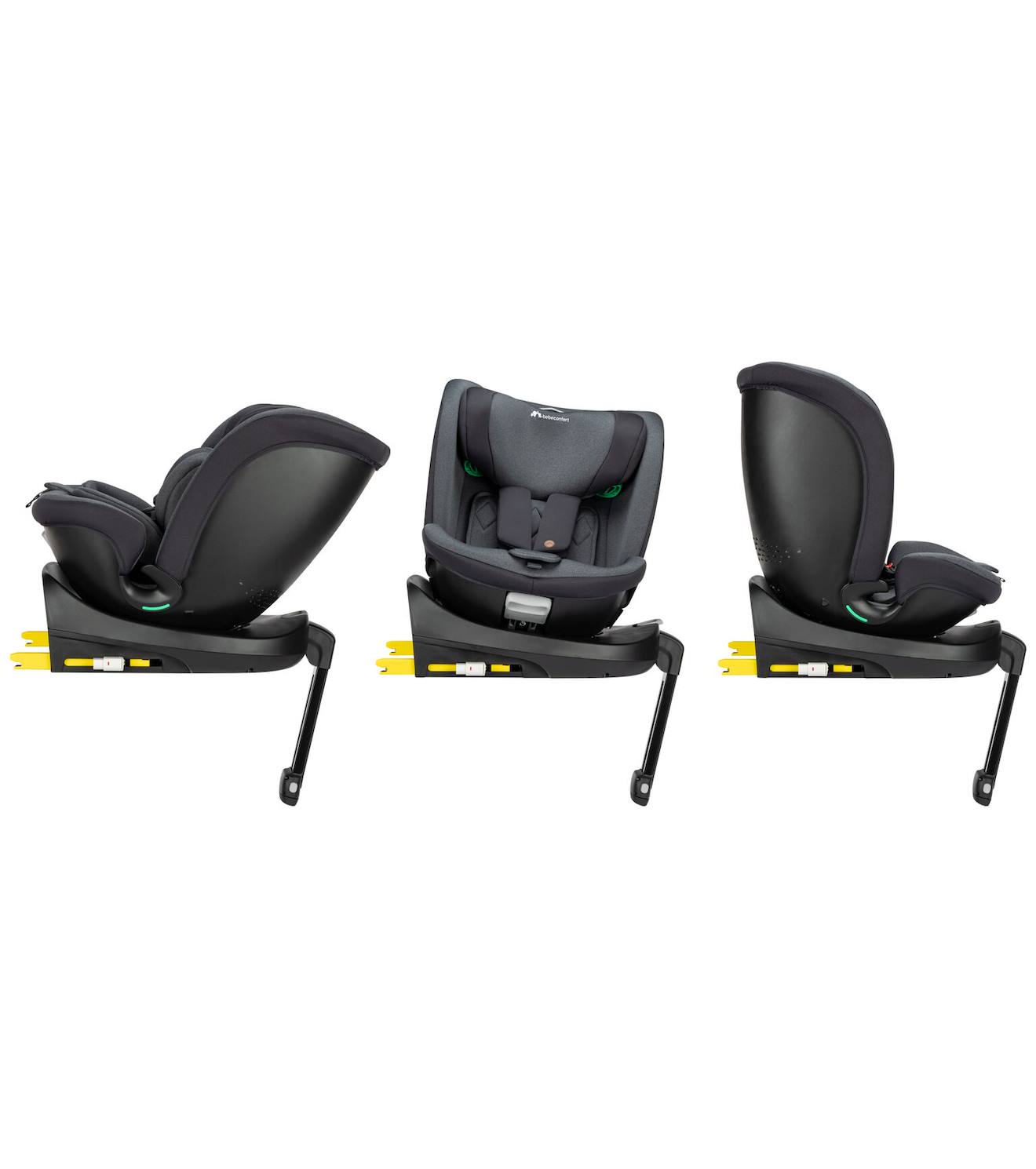 Siège Auto Évolutif Pivotant Evolufix Plus 360 I-size Tinted Black (Bébé Confort) - Image 2