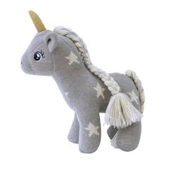 Jouet-Peluche licorne avec étoiles – doudou féerique