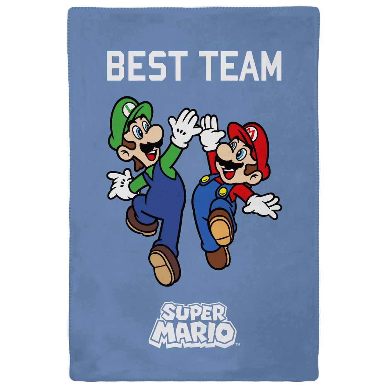Plaid Mario & Luigi Bleu