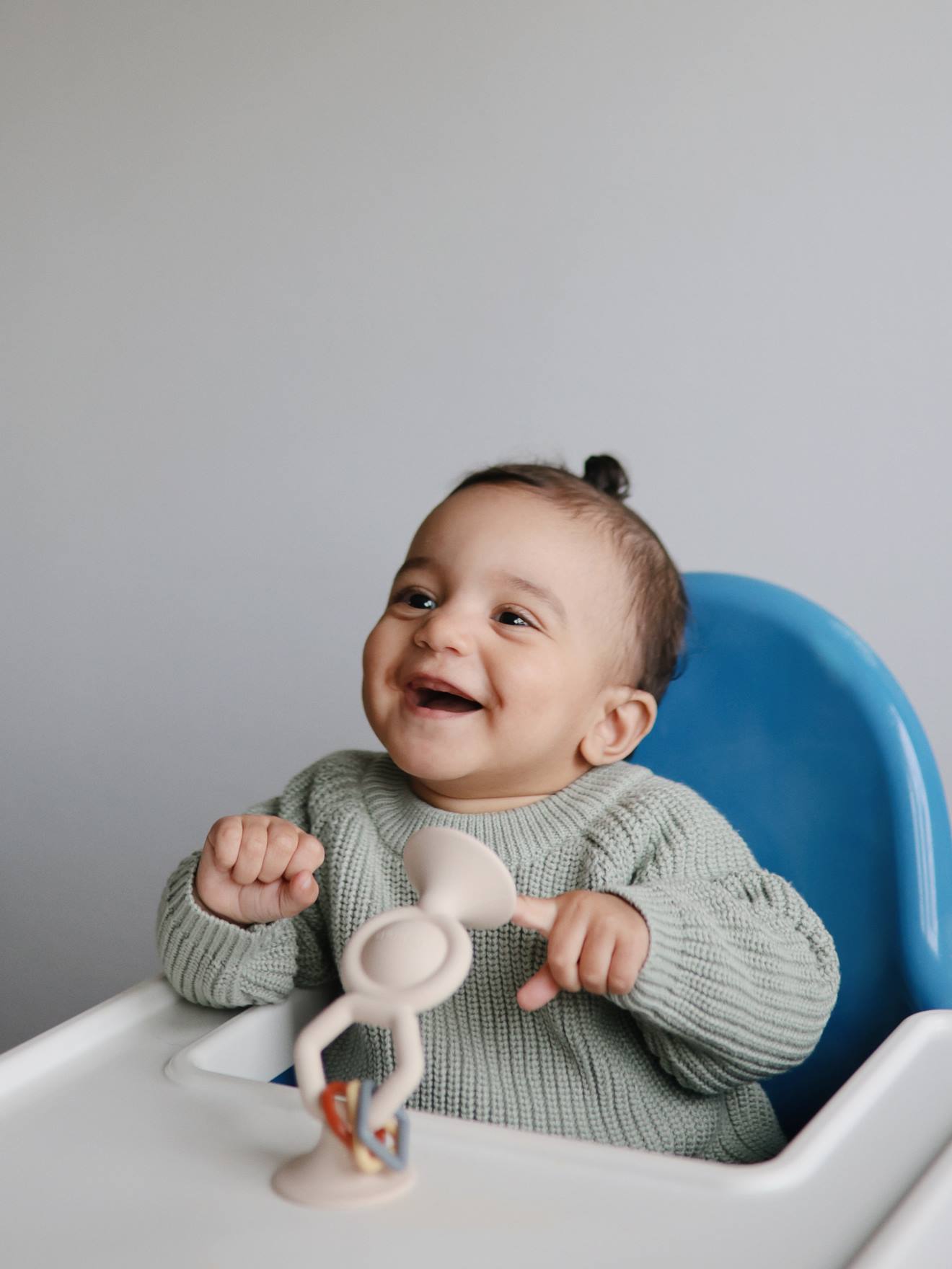 Jouet ventouse HexaPop MUSHIE sable