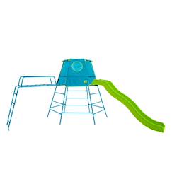-Aire de jeux évolutive toboggan explorer tour métal h201cm